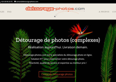 Détourage photos