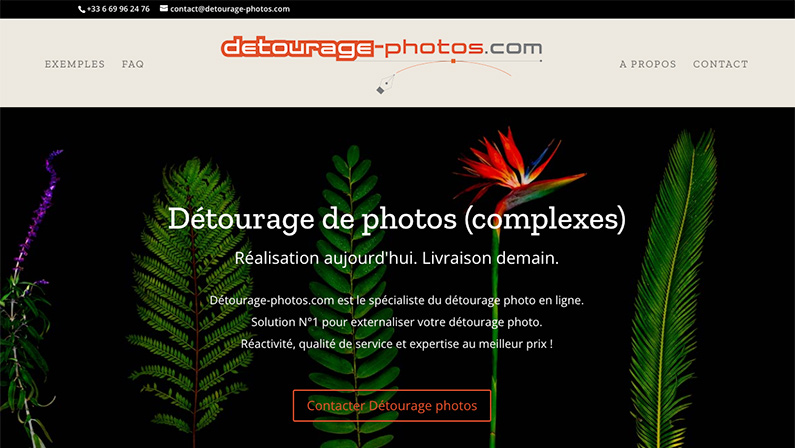 Détourage photo